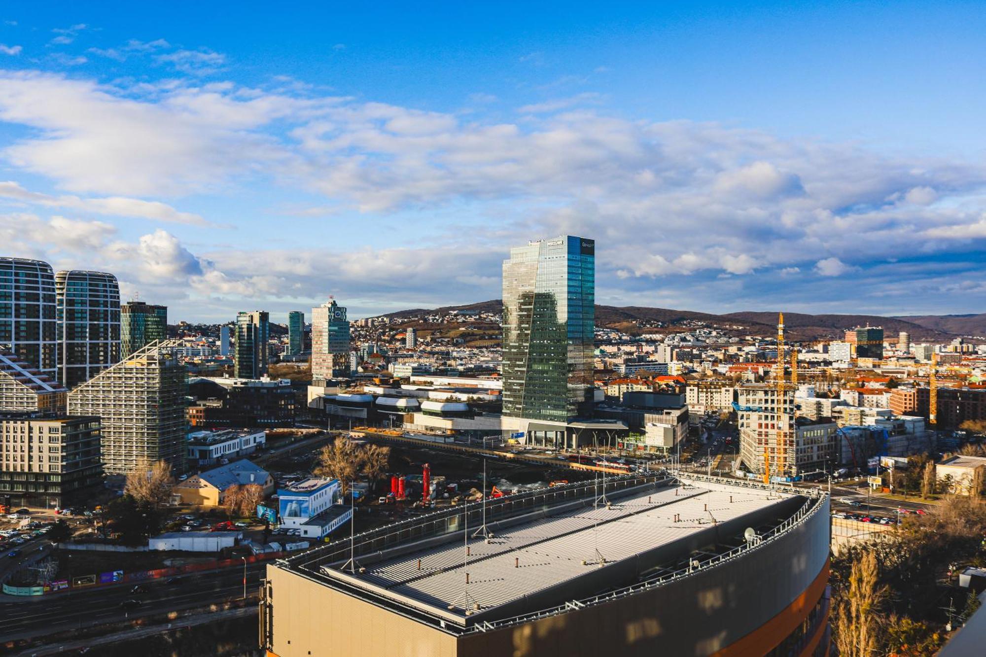 Sag 20Th Floor Klingerka Residence Castle View Free Parking Free Wifi Bratislava Exterior foto